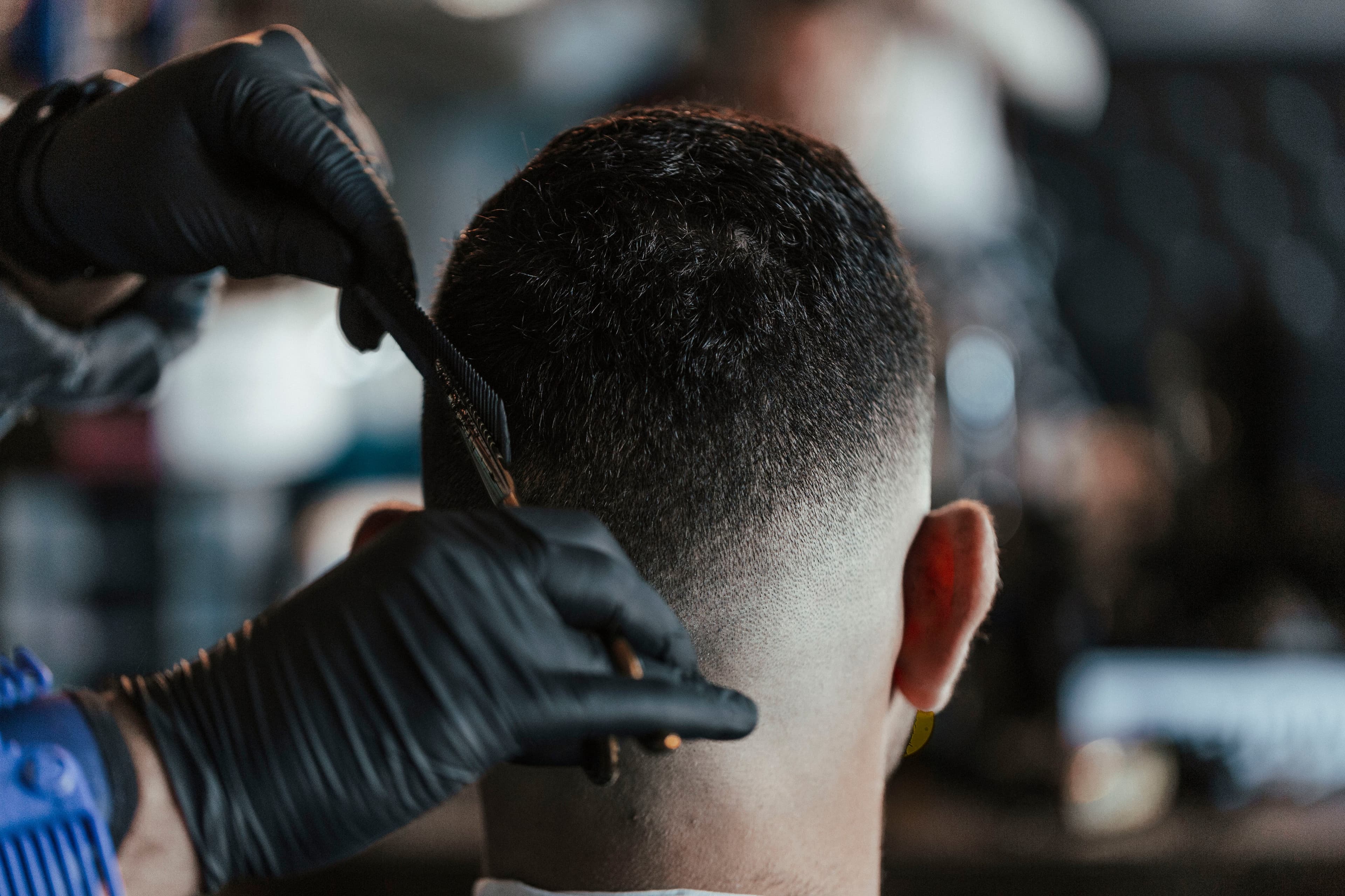 Atendimento premium em barbearia
